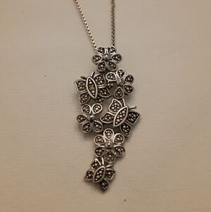 925 silver Butterfly necklace